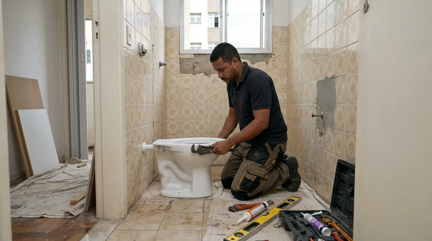 Reforço de vedação sanitária em Cuiabá-MT